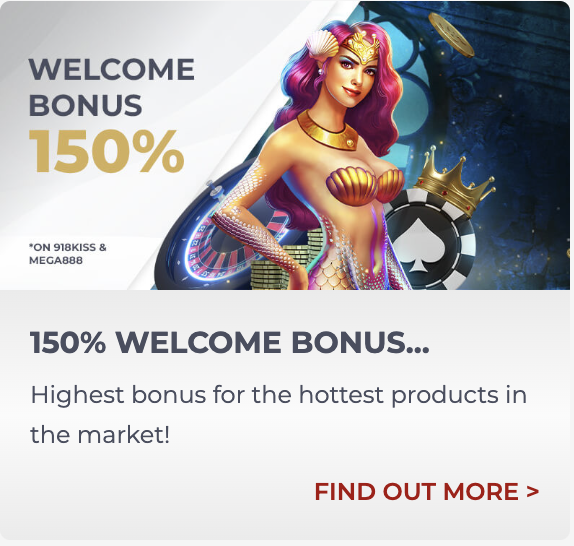 welcome bonus 150%