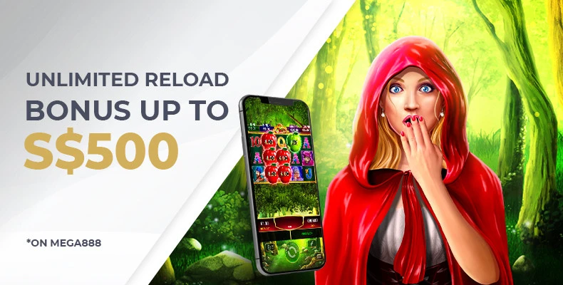 10% MEGA888 Unlimited Reload Bonus